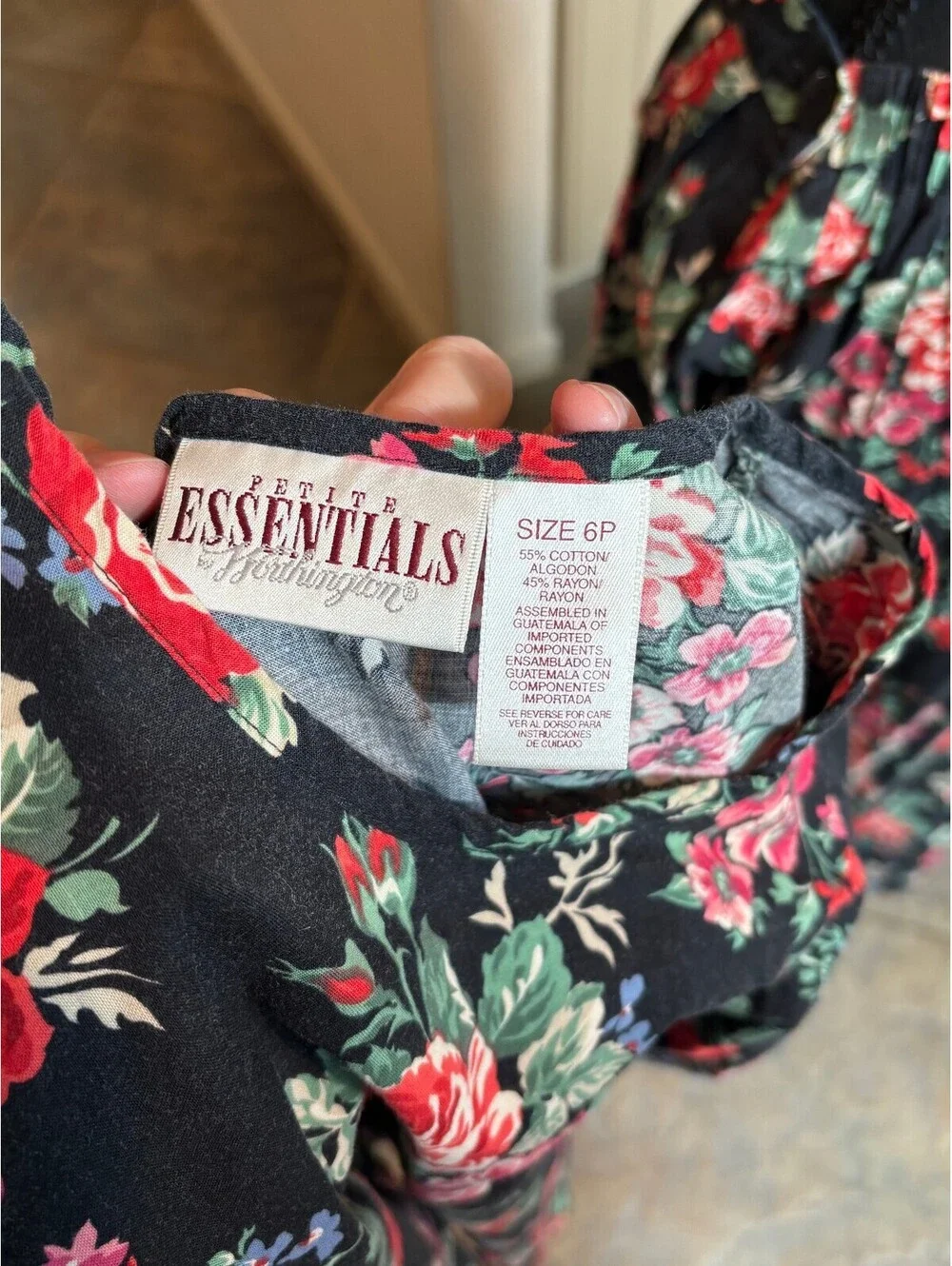 Worthington 90s floral